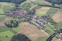 Wieelsbach aus der Luft