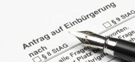 Antrag auf Einbürgerung in Deutschland