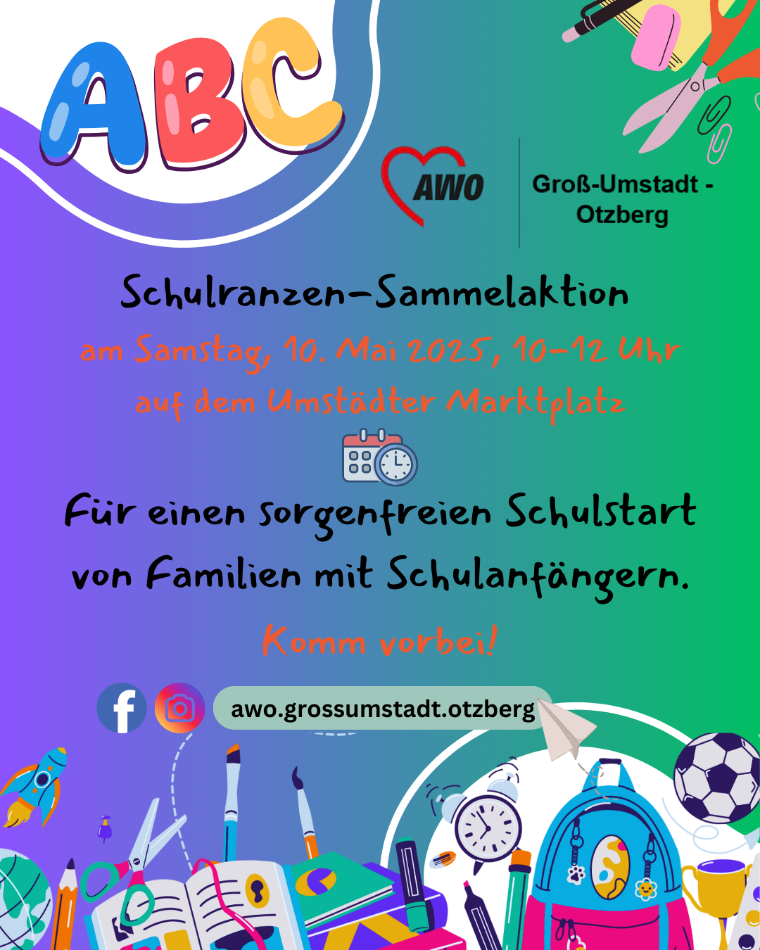 Wir sammeln eure gebrauchte Schulranzen - 1 Wir sammeln eure gebrauchte Schulranzen - 1