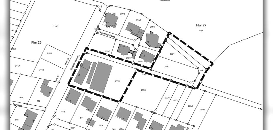 Bauleitplanung südlich Waldfriedhof