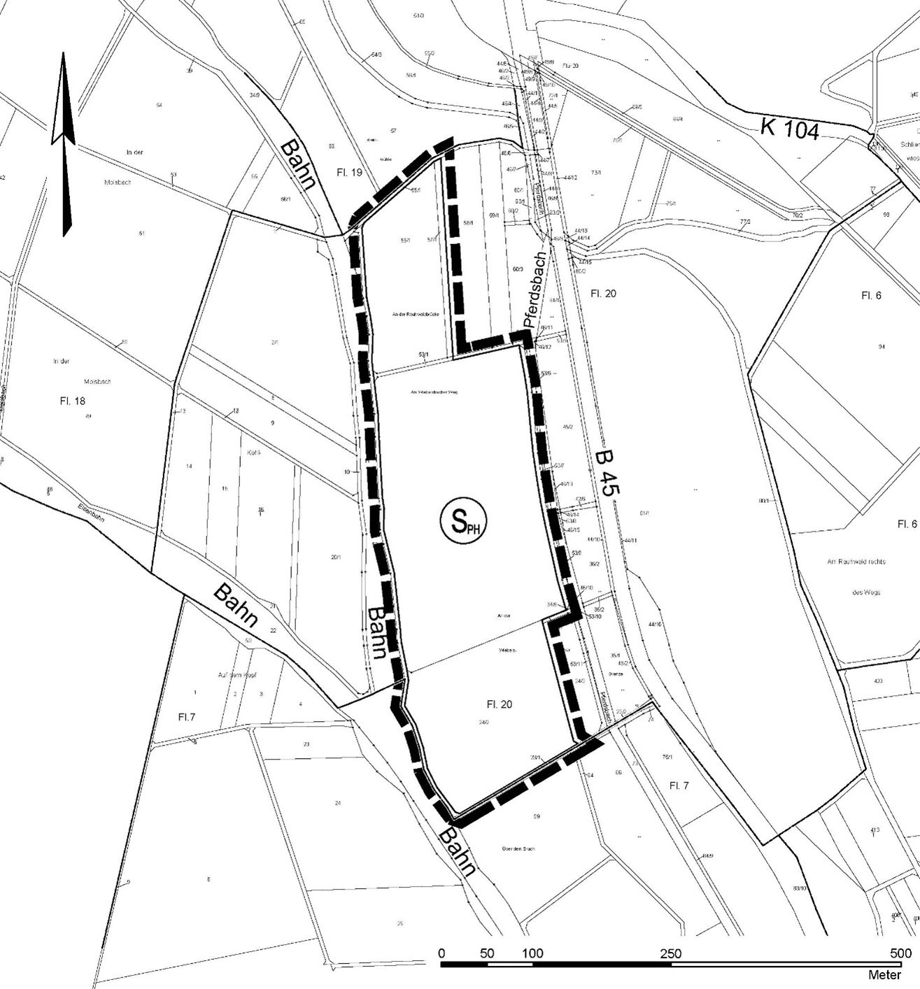 Flächennutzungsplan Solarpark Am Wiebelsbacher Weg