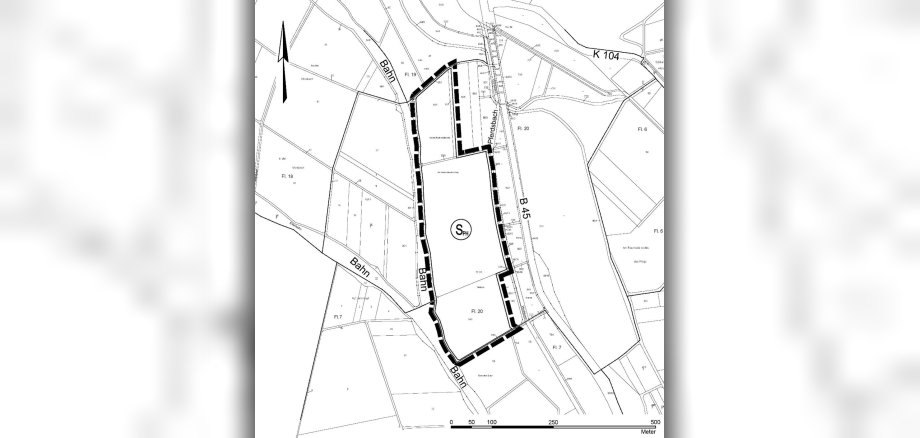 Flächennutzungsplan Solarpark Am Wiebelsbacher Weg