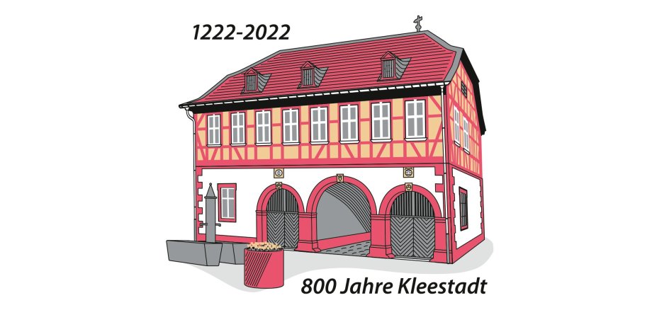 800 Jahre Kleestadt - Winzerfestgläschen 2022