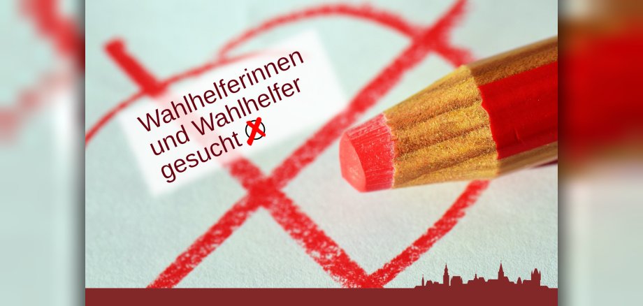 Wahlhelferinnen und Helfer gesucht