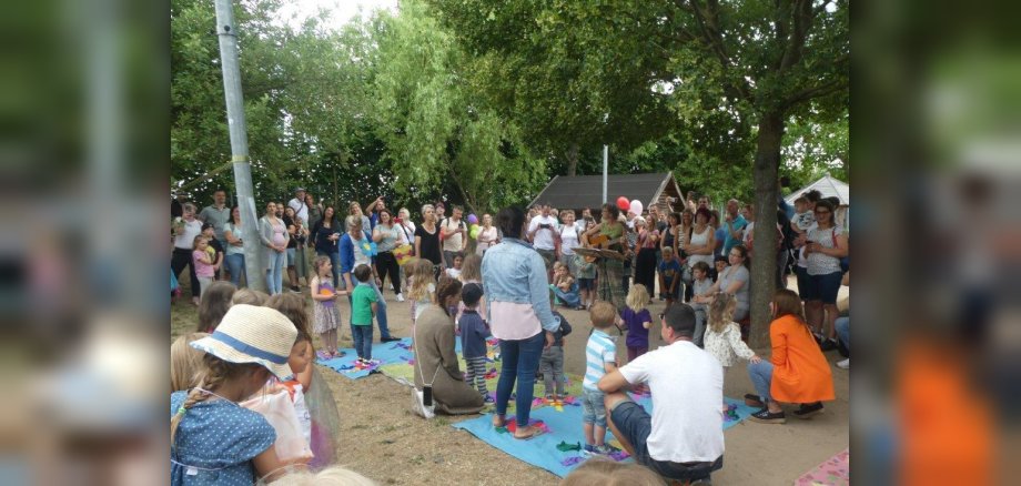 Kindergruppe aus dem Haus der Kinder