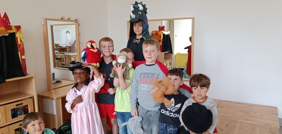 Kinder des Theaterprojekts KIZ