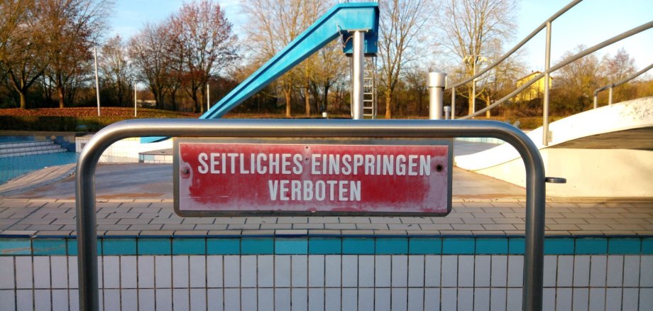 Geländer Freibad