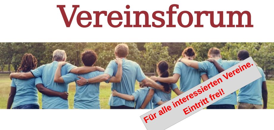 Plakat Vereinsforum