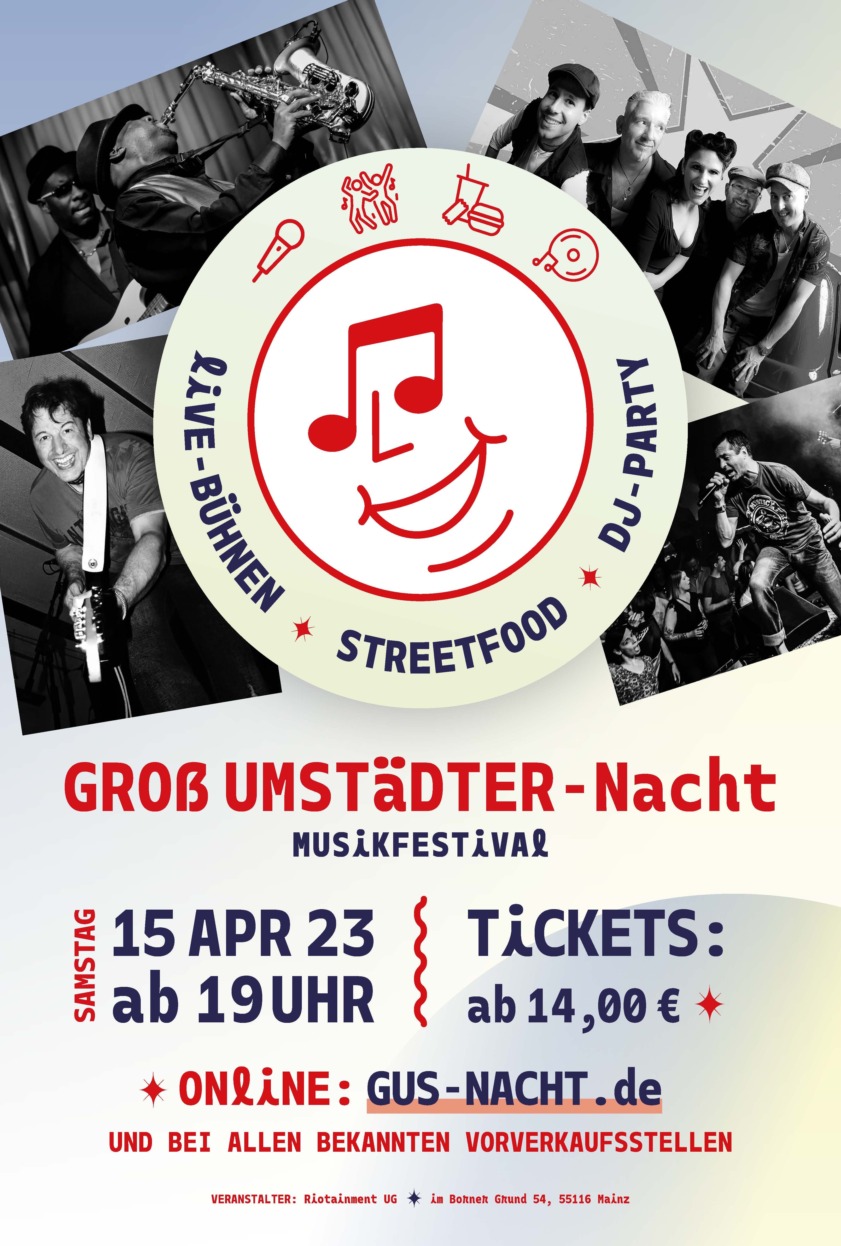 Plakat Groß-Umstaädter Nacht 2023