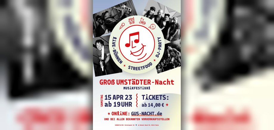 Plakat Groß-Umstaädter Nacht 2023