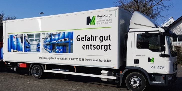 Sondermüllsammlung LKW