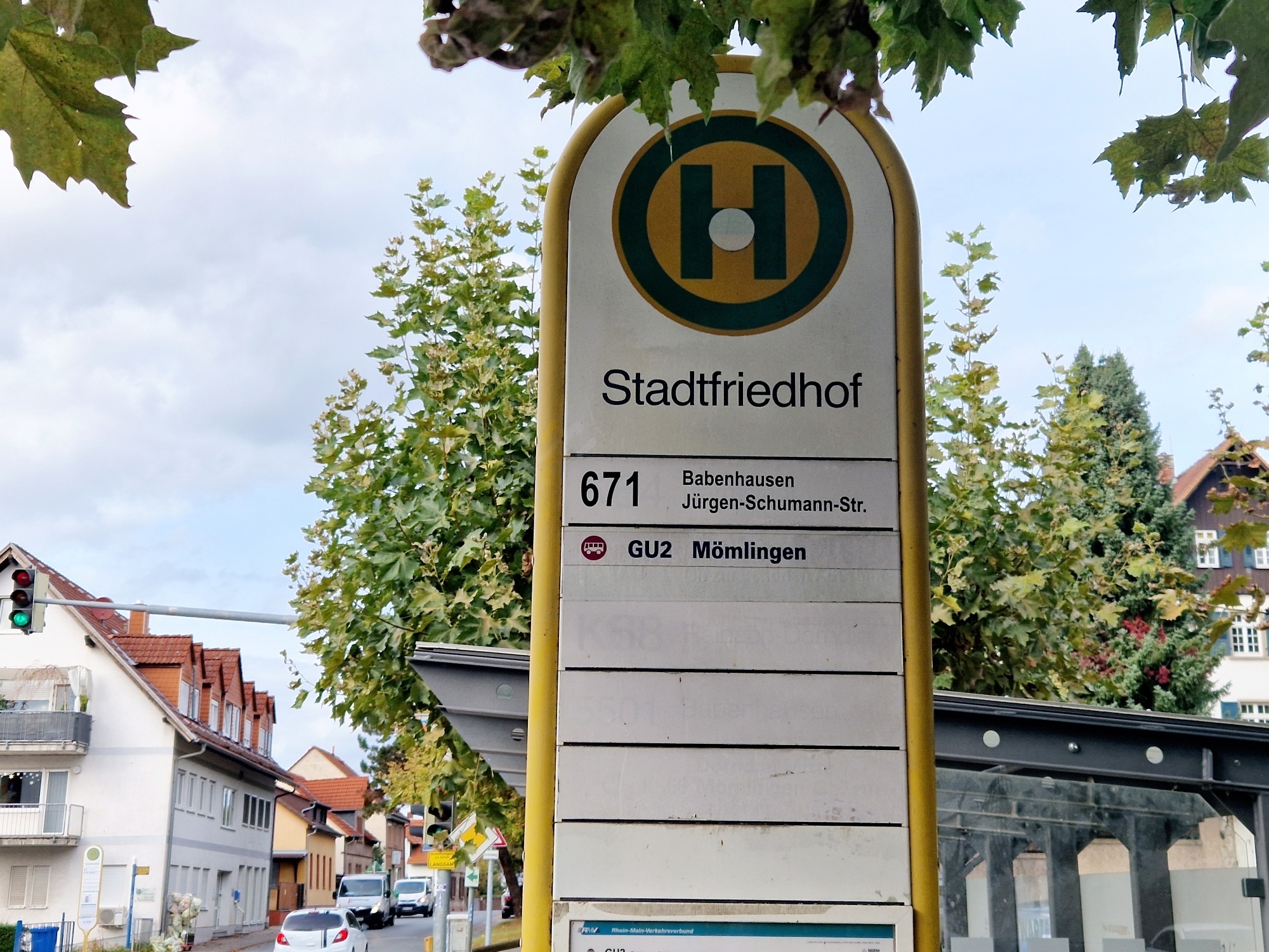 Bushaltestelle Stadtfriedhof