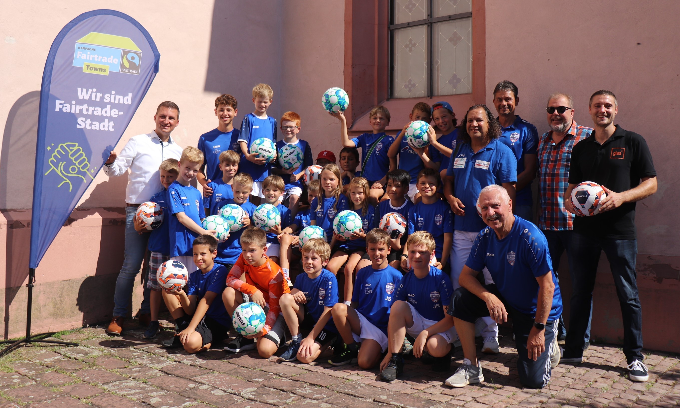 Übergabe der fairen Bälle