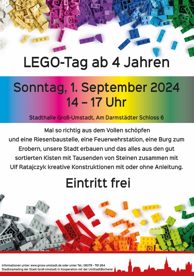 Plakat Lego-Bautag