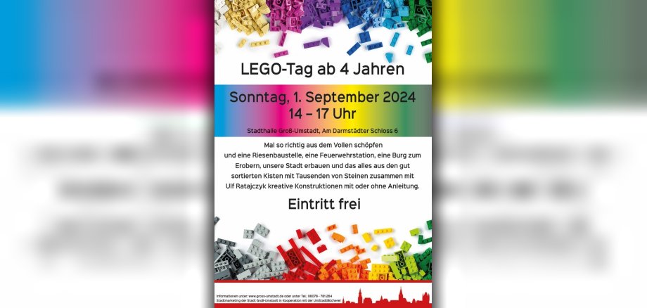 Plakat Lego-Bautag