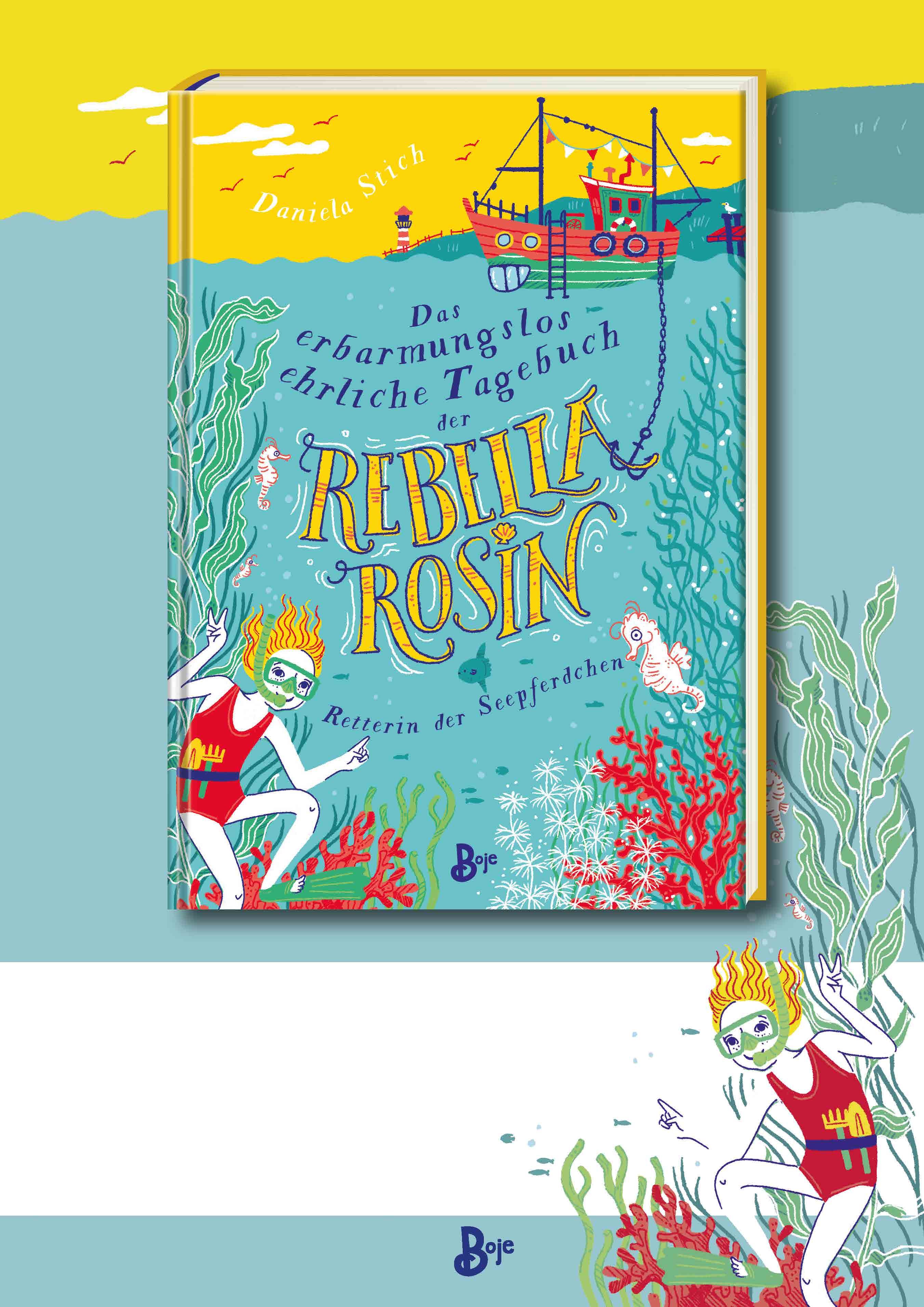 Plakat Lesung Rebella Rosin