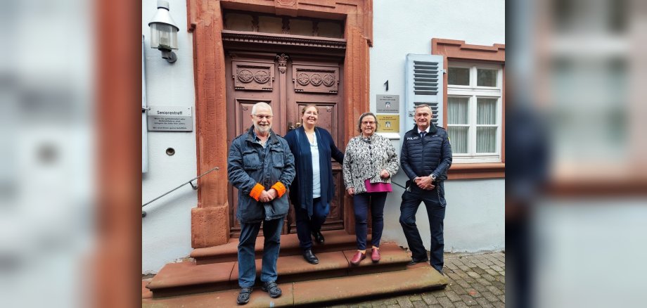 von links nach rechts - Peter Dyroff, Christina Schulze, Karin Rogalla und Thorsten Mlotek