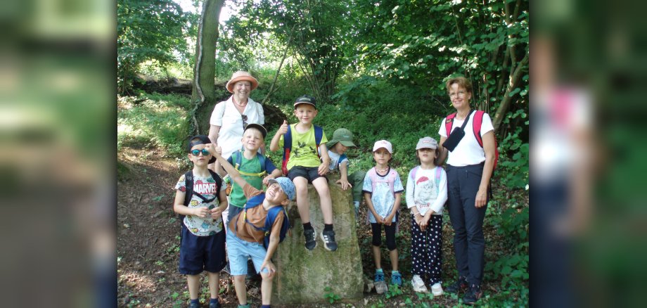 Abschlusswanderung der Kita Raibach