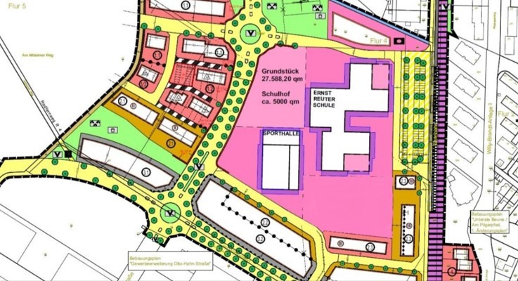 Bauplanung für die Ernst-Reuter-Schule