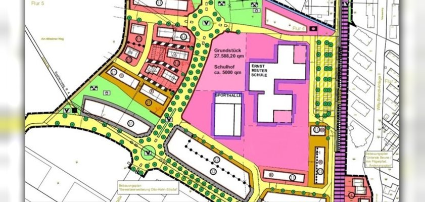 Bauplanung für die Ernst-Reuter-Schule