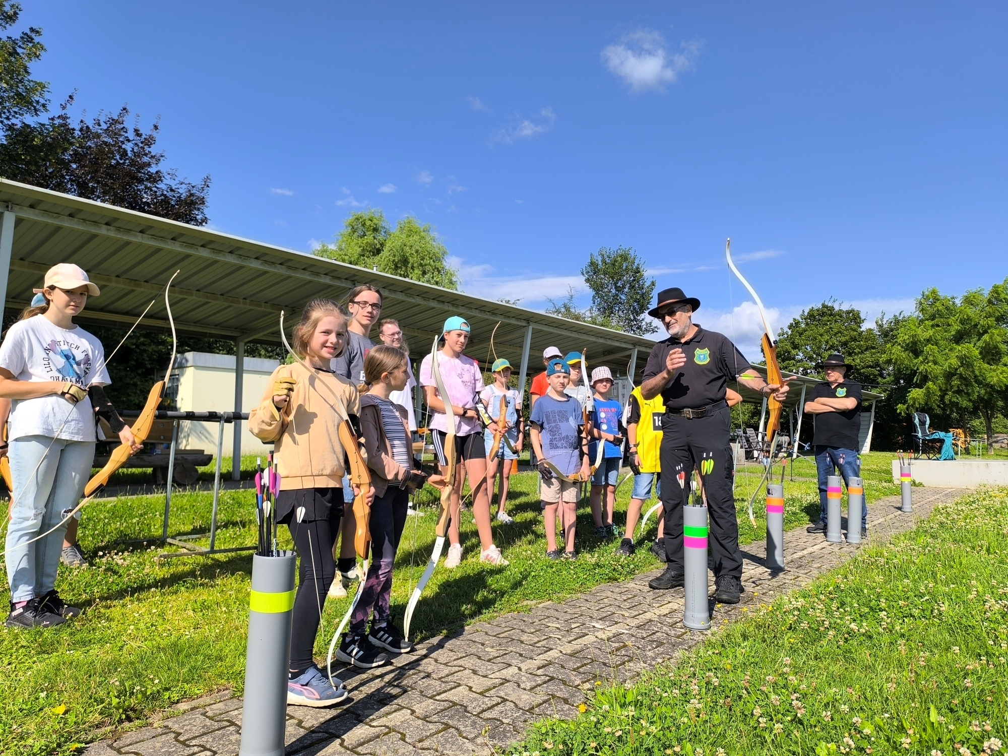 Bogenschießen im Ferienpark