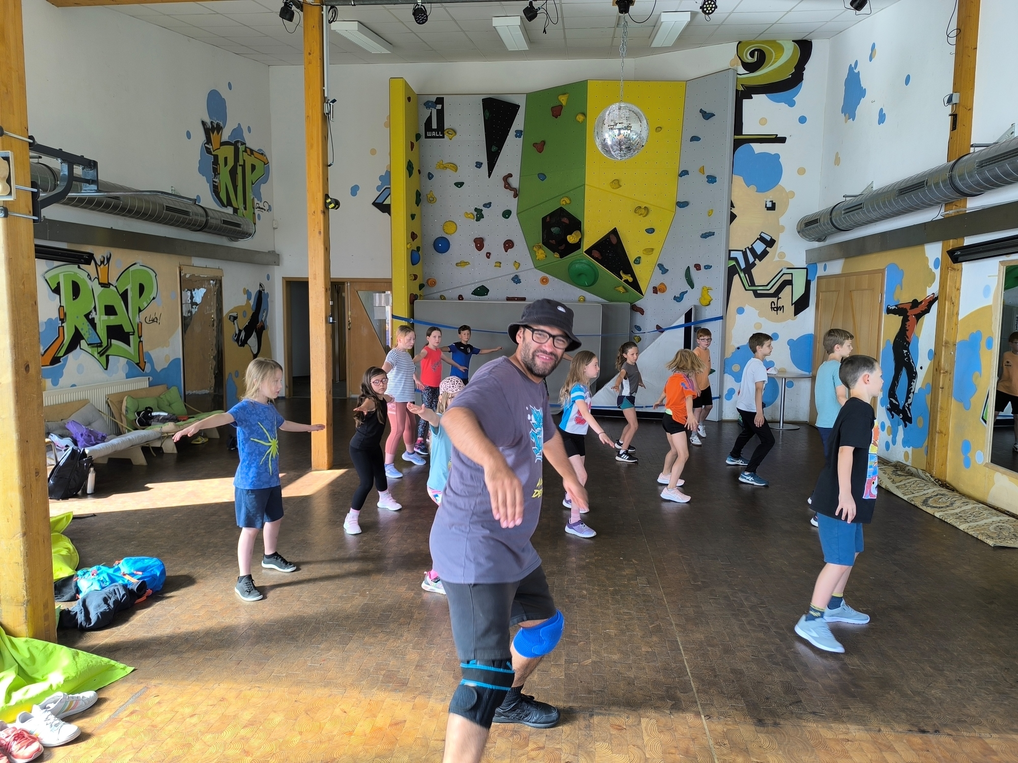 Breakdance im Ferienpark