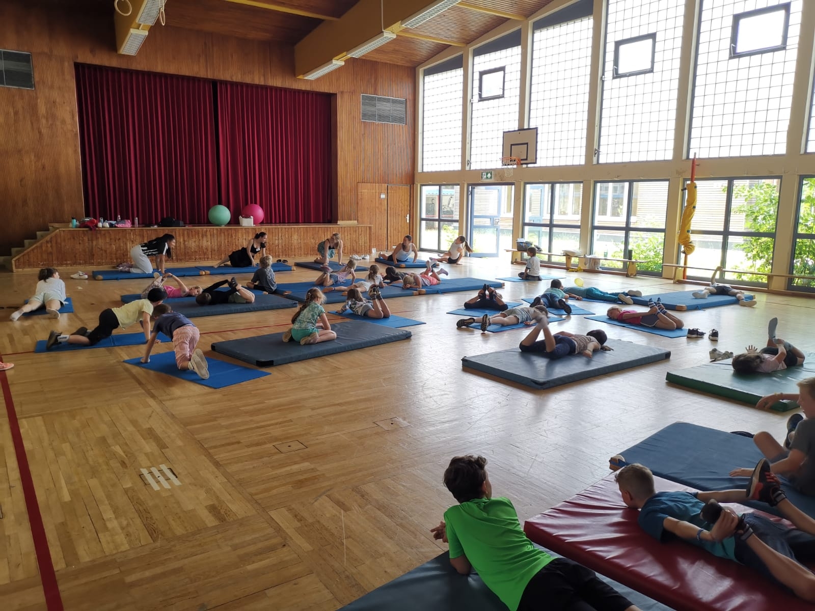 Yoga an der Geiersbergschule