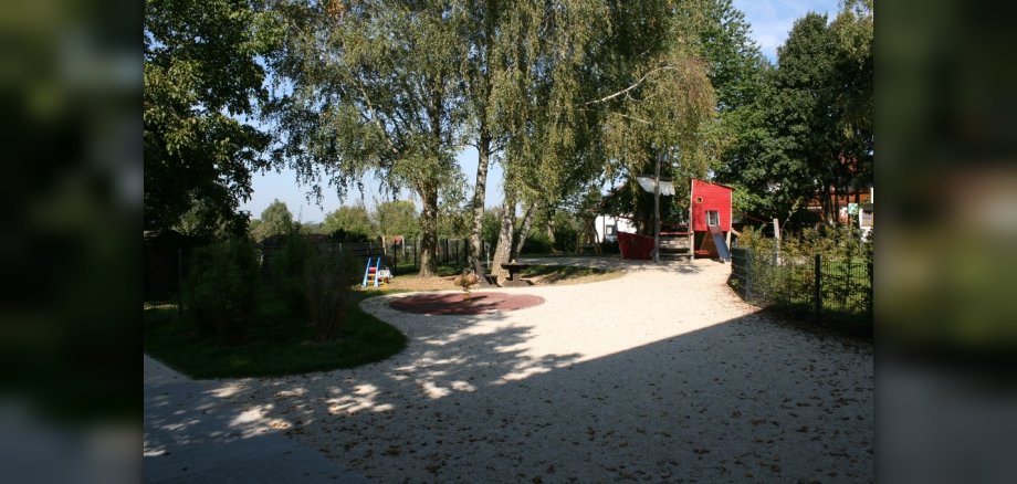 Garten der Kita Semd