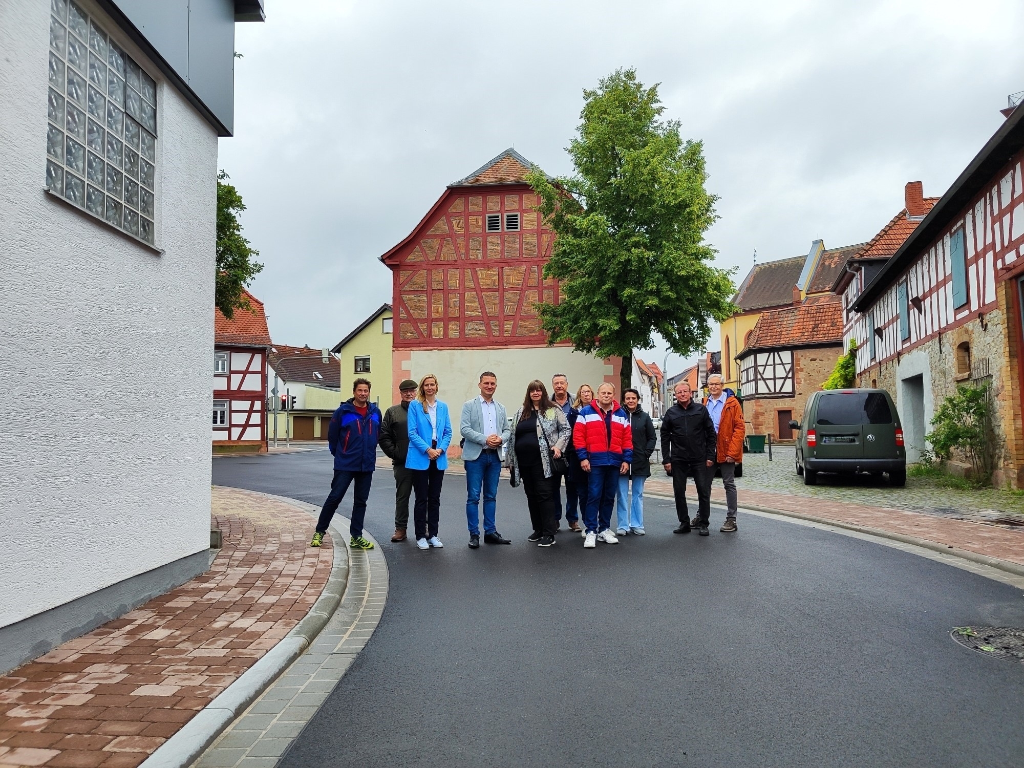 Eröffnung der Langstädter Straße
