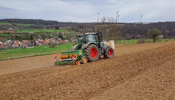 Anlegen des Erosionsschutzstreifens