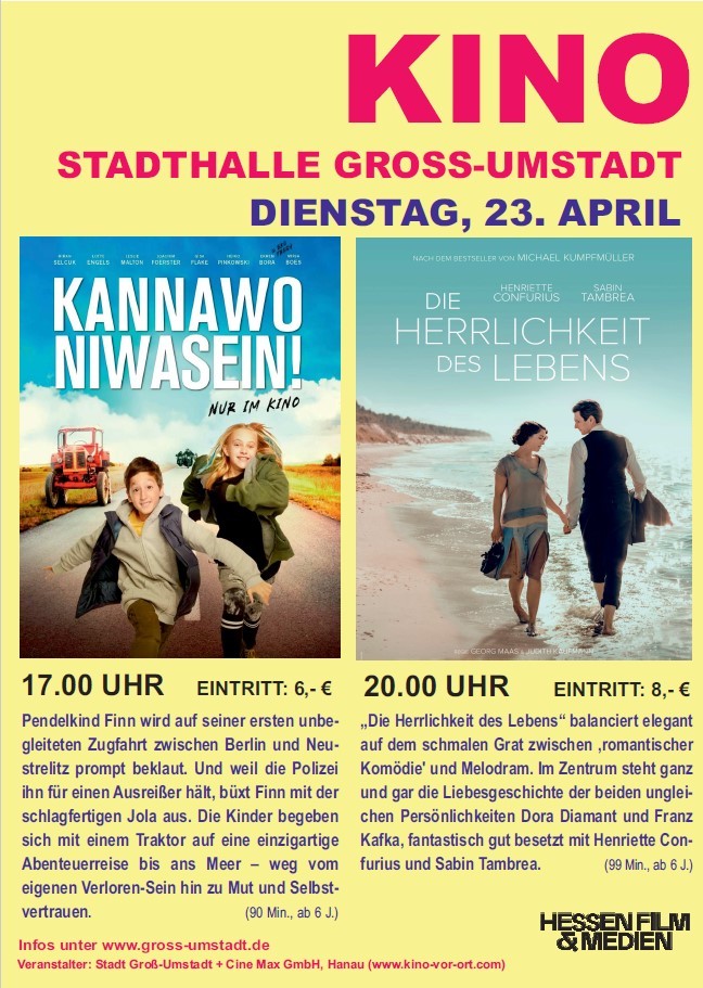 Stadthallenkino Plakat