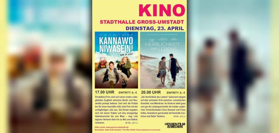 Stadthallenkino Plakat