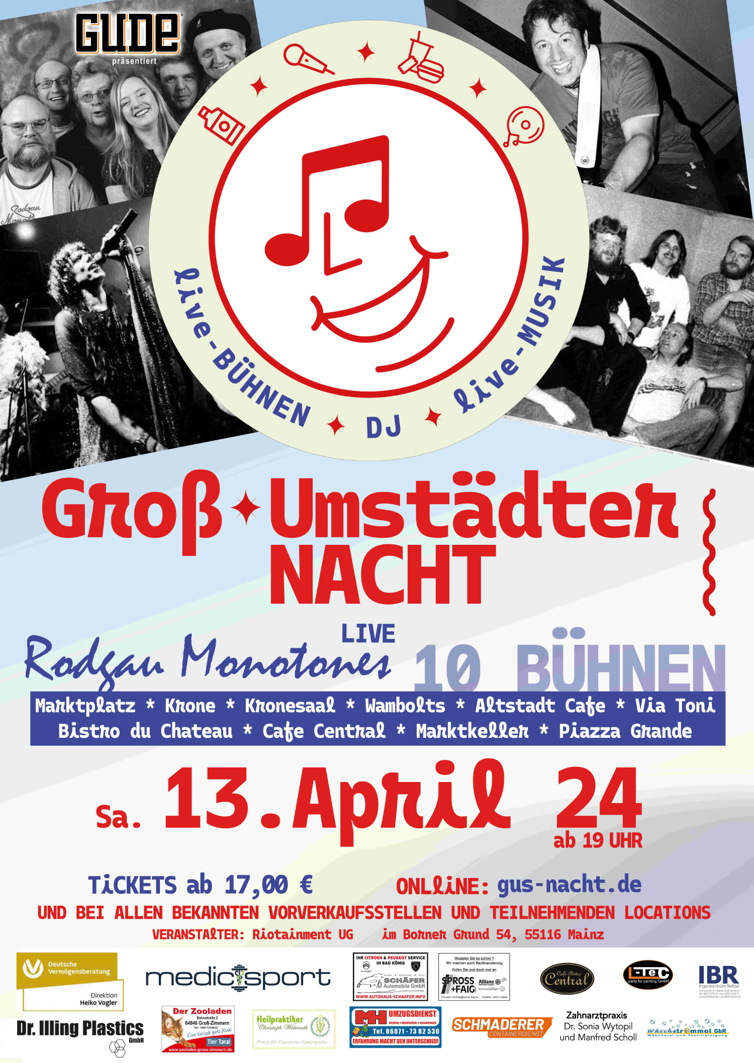 Plakat Groß-Umstädter Nacht