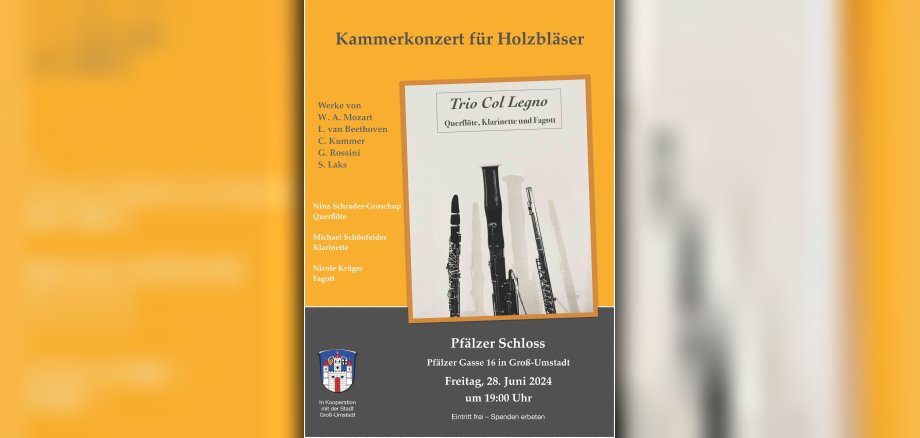 Plakat Trio Col Legno