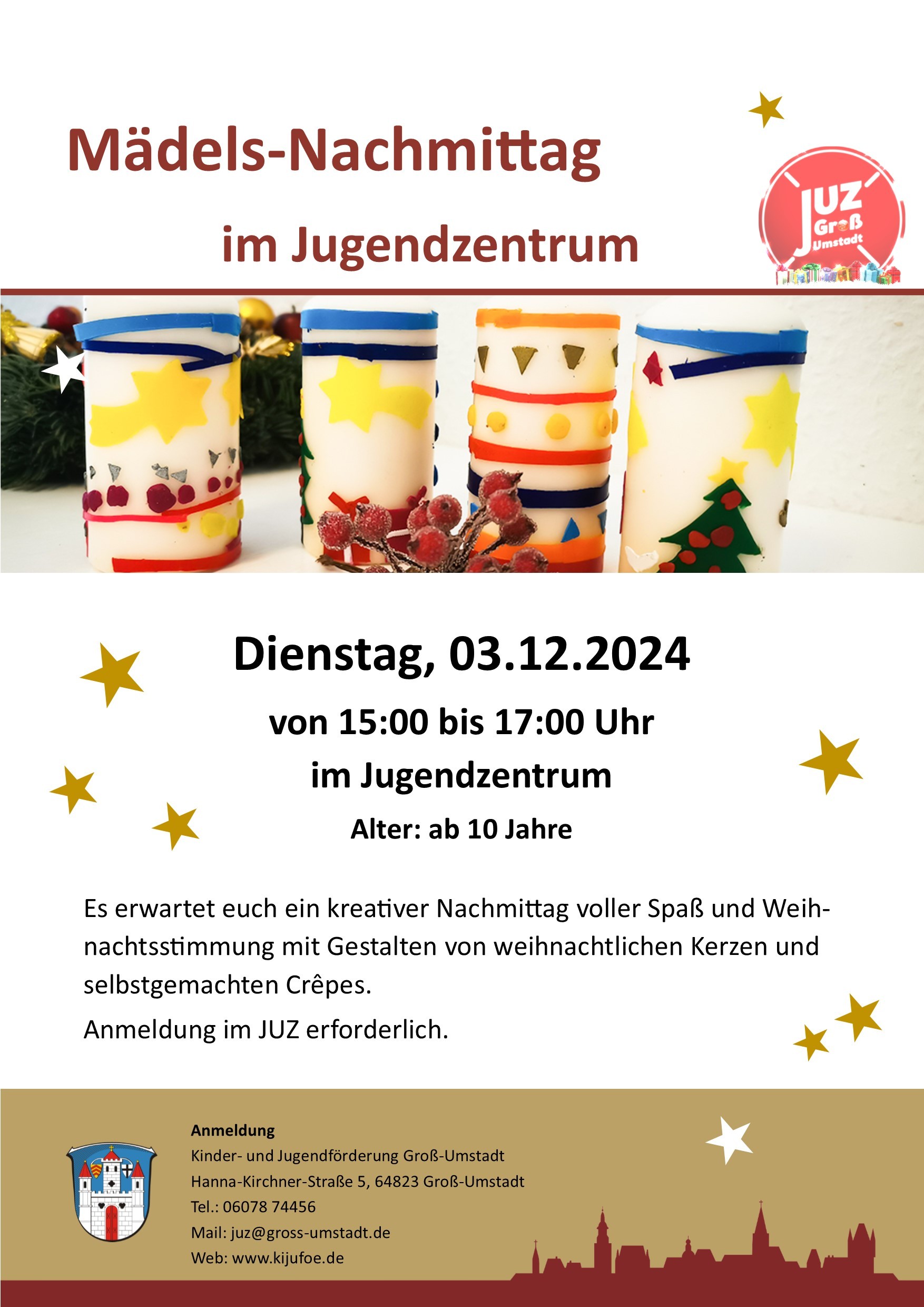 Plakat Mädelsnachmittag