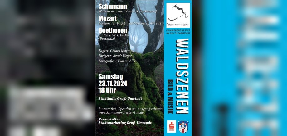 Plakat Konzert Waldszenen