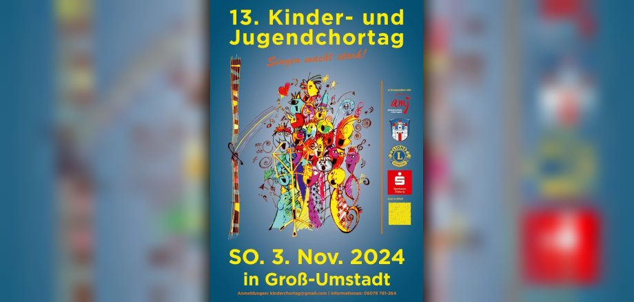Plakat Kinderchortag
