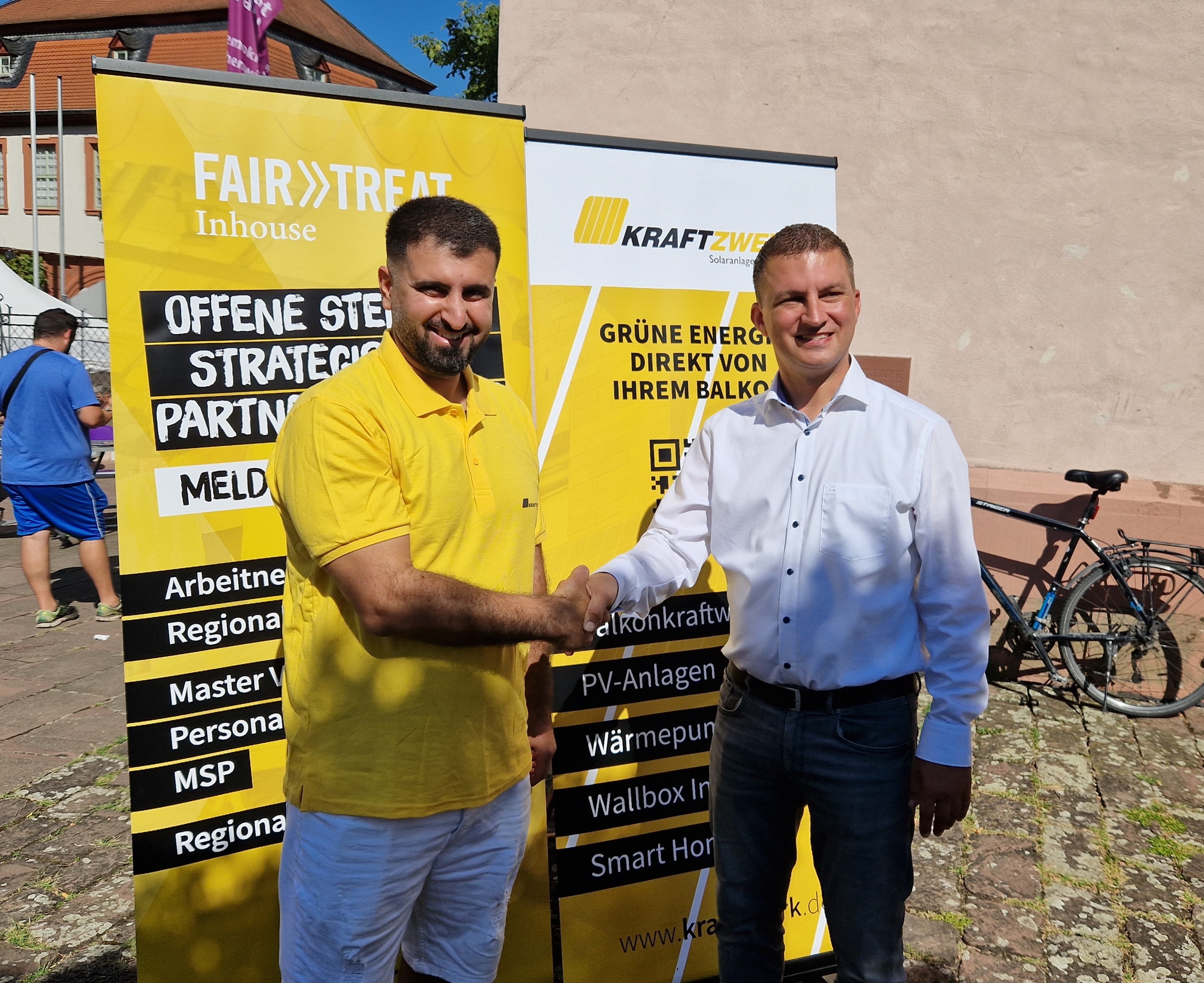 Übergabe der Fairen Bälle