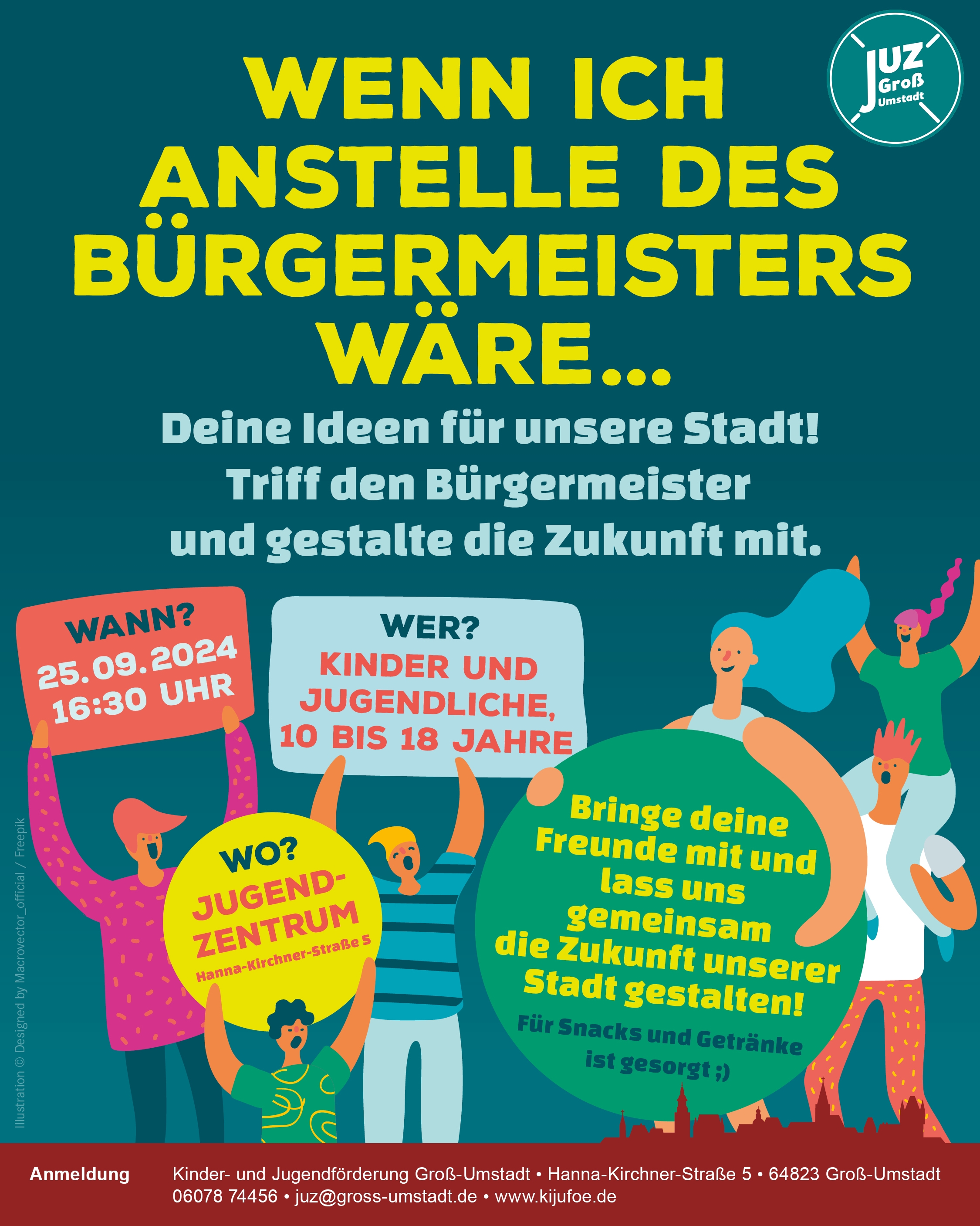 Plakat Wenn ich anstelle des Bürgermeisters wäre
