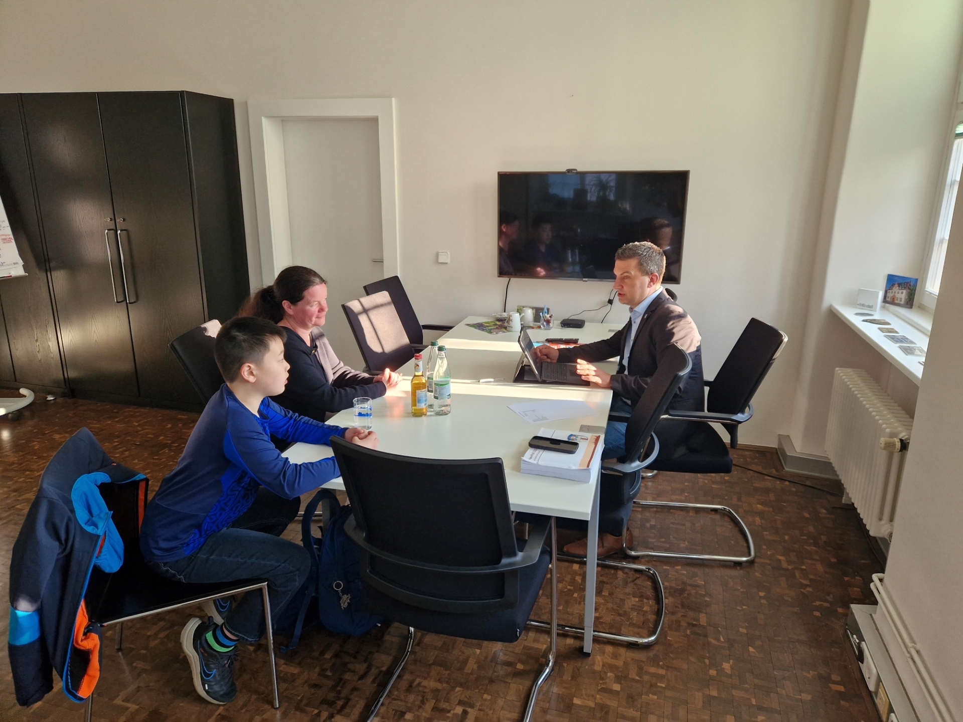 Boys Day - Ein Tag mit dem Bürgermeister