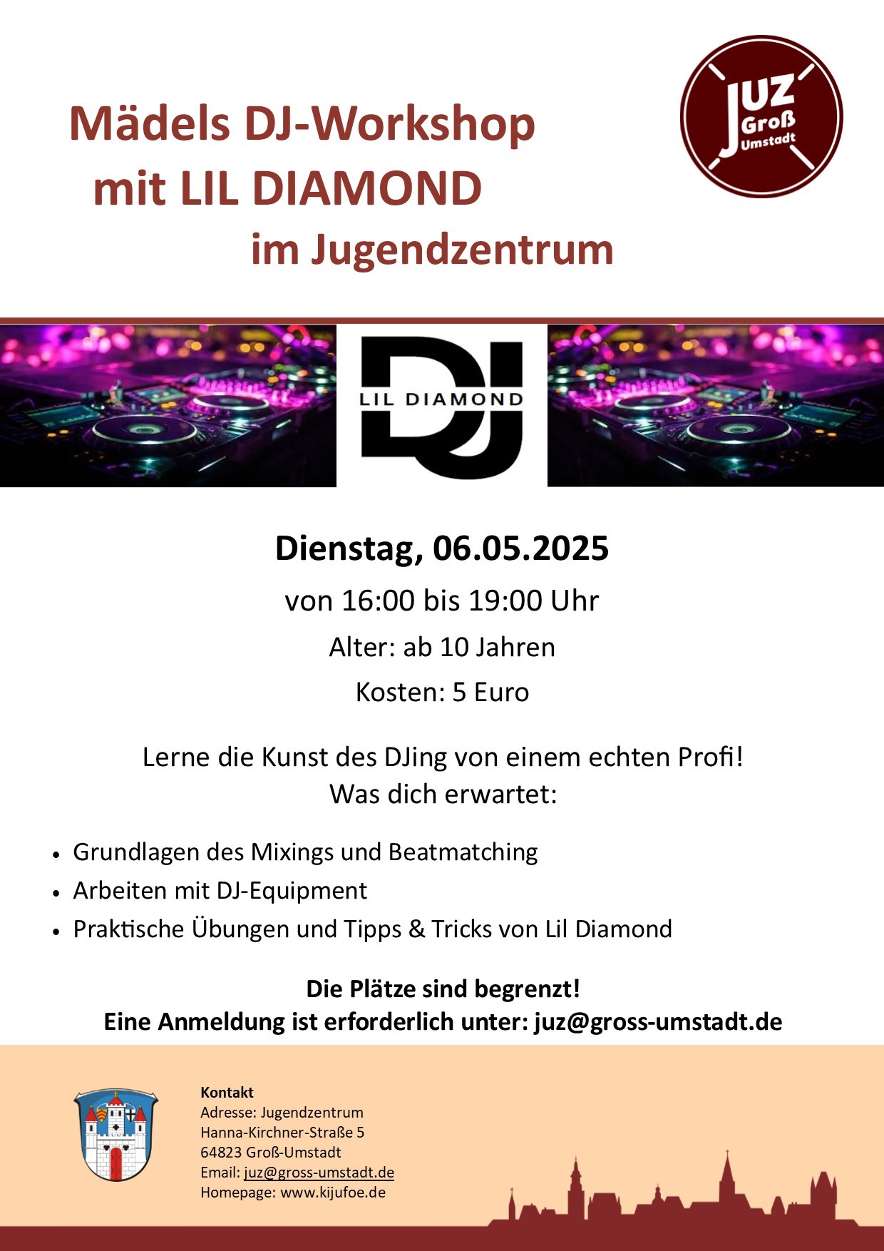 Plakat Mädelsnachmittag