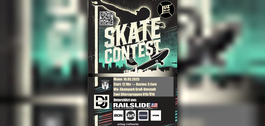 Plakat Skatecontest