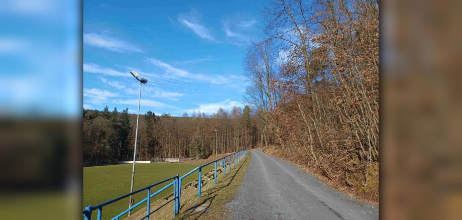 Waldweg Heubacher Sportplatz