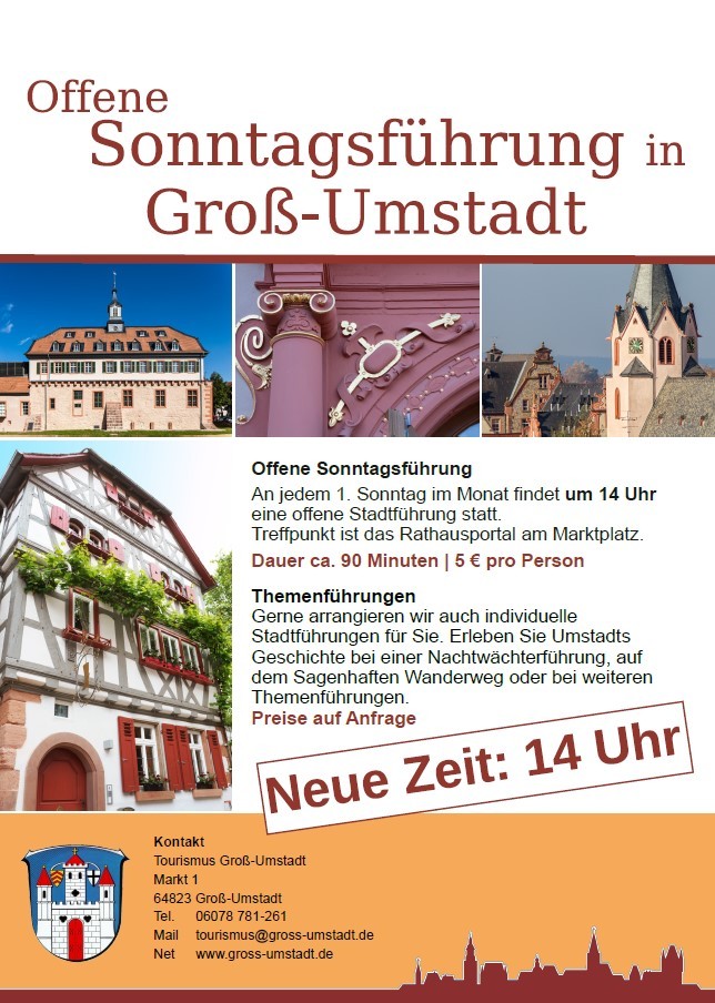 Plakat Sonntagsführung