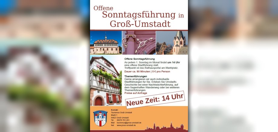 Plakat Sonntagsführung