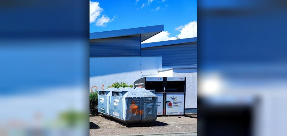 Beispielbild Wertstoffcontainer