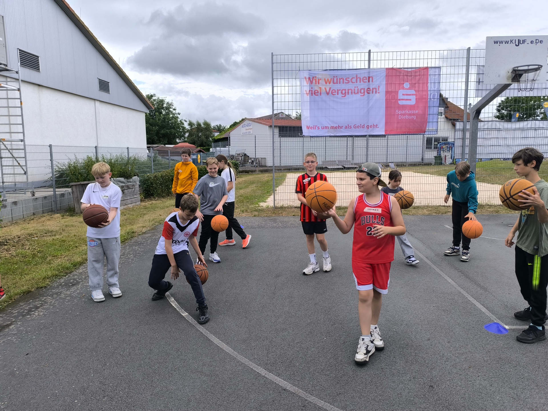 Foto: Basketballkurs