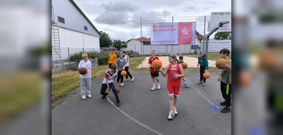 Foto: Basketballkurs