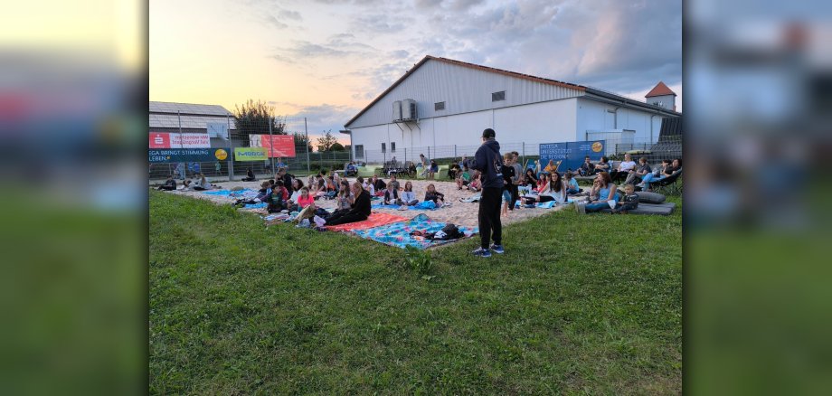 Foto:Gäste bei Sommerkino 2024