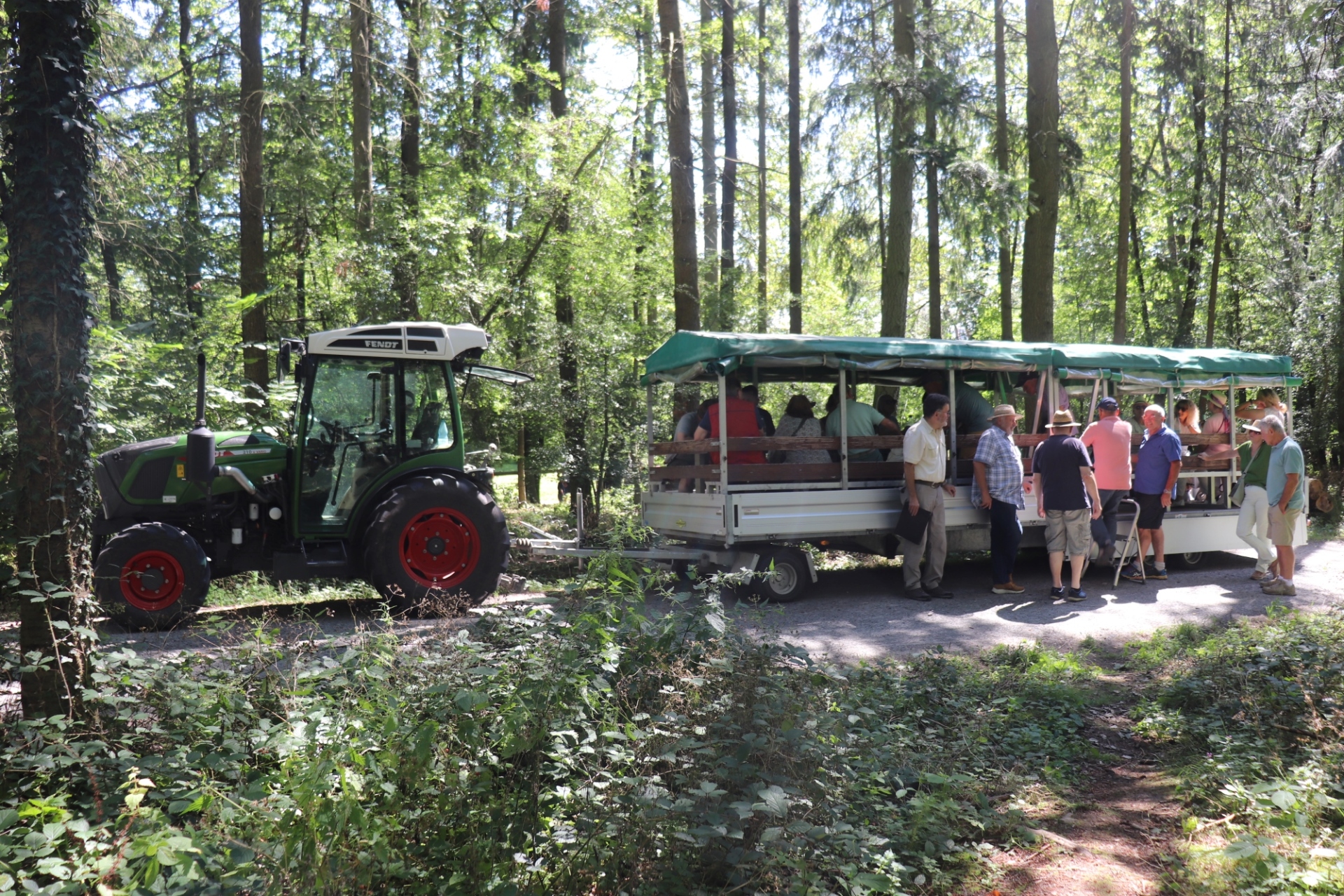 Foto Planwagenfahrt Sommerexpedition